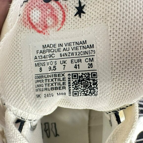 ❤️Converse Run Star Hike Hi Charms 9.5 Womens Shoes Sneakers Black Beige A13409C - Picture 8 of 8